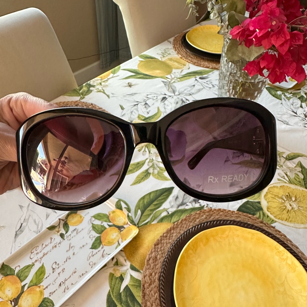 Women’s sunglasses rx ready or just use with out.